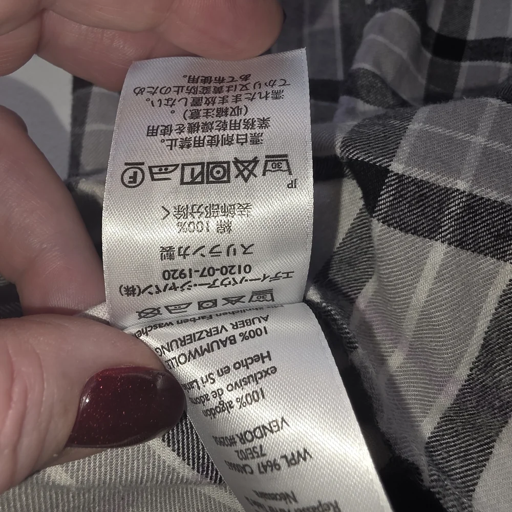 Eddie‎ Bower Women's XS Plaid Flannel Button Down Extra Soft Western Gorpcore - Picture 7 of 9